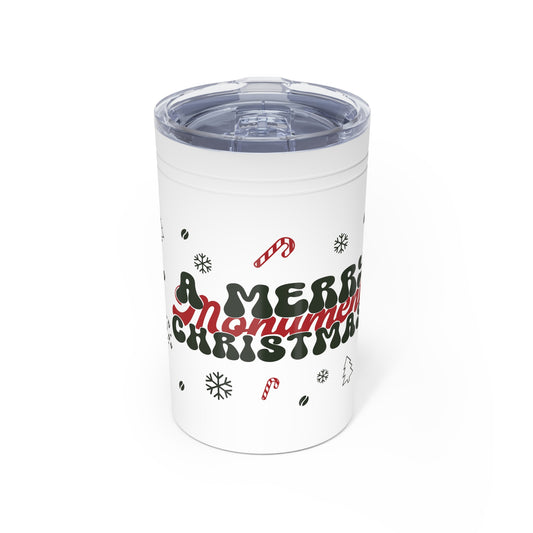 A Very Merry Christmas Monument Christmas Insulated Tumbler, 11oz